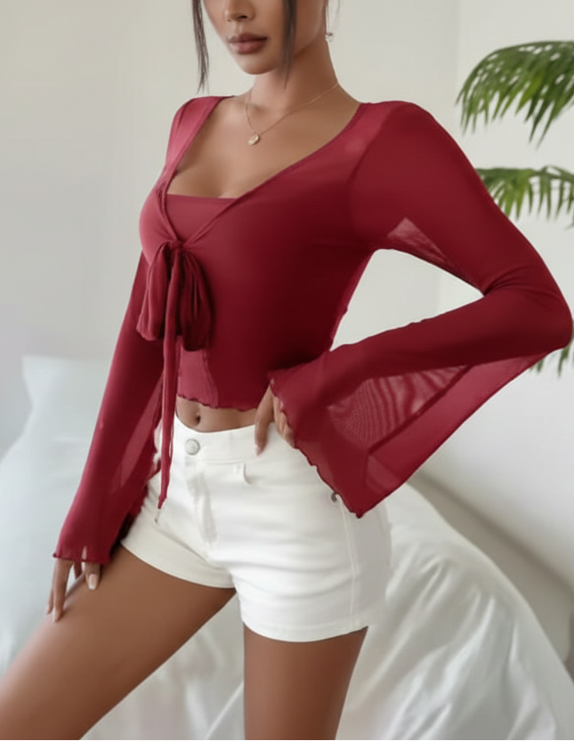 Camiseta Fruncida Rinaldi