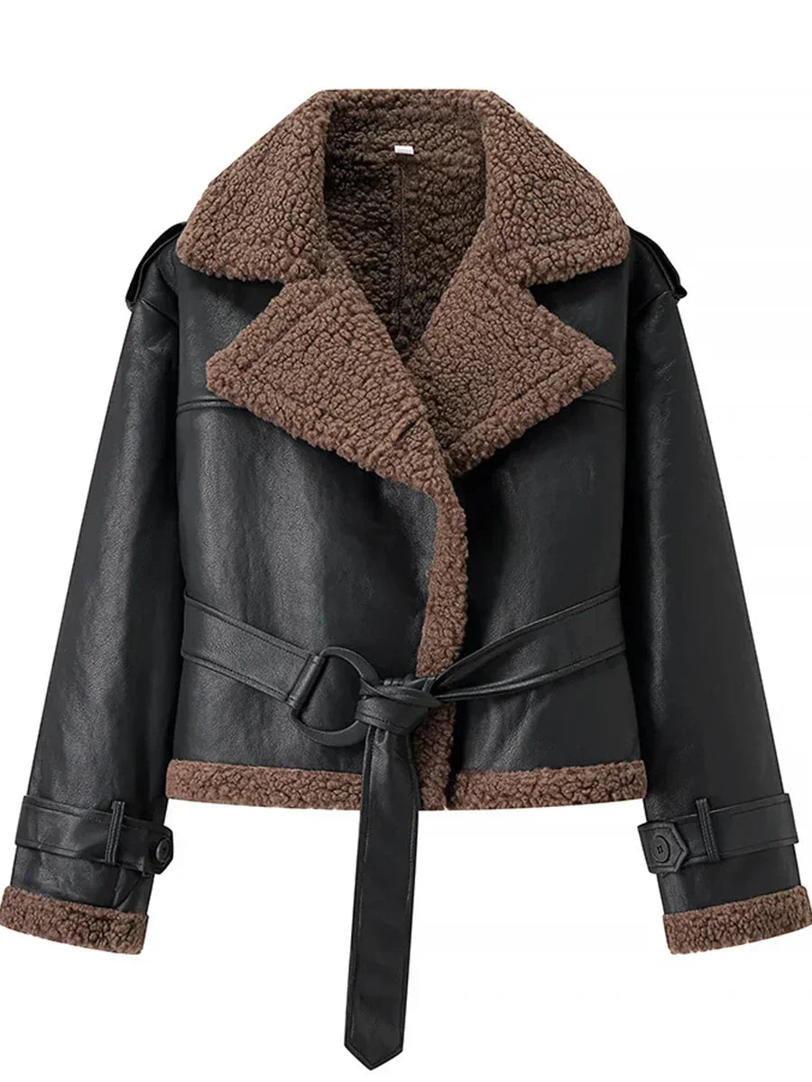 carolina-Chaqueta de invierno vintage