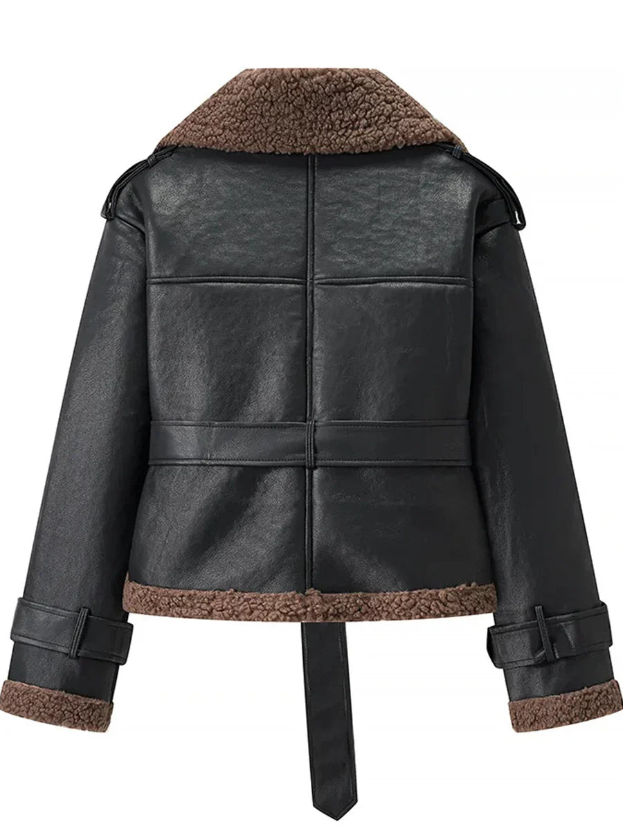 carolina-Chaqueta de invierno vintage