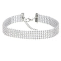 Choker de Rhinestone de Cristal